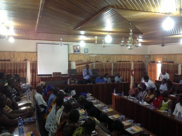 Public Forum on the 2012-2013 GHEITI Reports at Obuasi -Ashanti Region 6